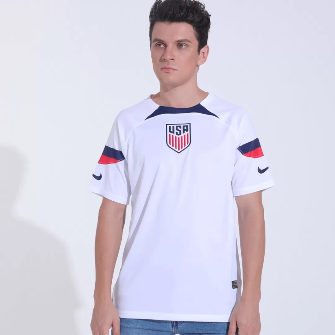 2022 USA Home Soccer Jersey - Kitsociety