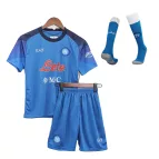 Kid's Napoli Home Soccer Jersey Kit(Jersey+Shorts+Socks) 2022/23 - soccerdealshop