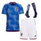 Japan Home Soccer Jersey Kit(Jersey+Shorts+Socks) 2022 - soccerdealshop