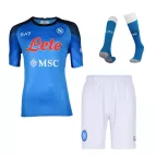 Napoli Home Soccer Jersey Kit(Jersey+Shorts+Socks) 2022/23 - soccerdealshop