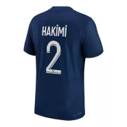 Authentic HAKIMI #2 PSG Home Soccer Jersey 2022/23 - soccerdealshop