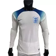 Authentic England Home Long Sleeve Soccer Jersey 2022 - soccerdealshop