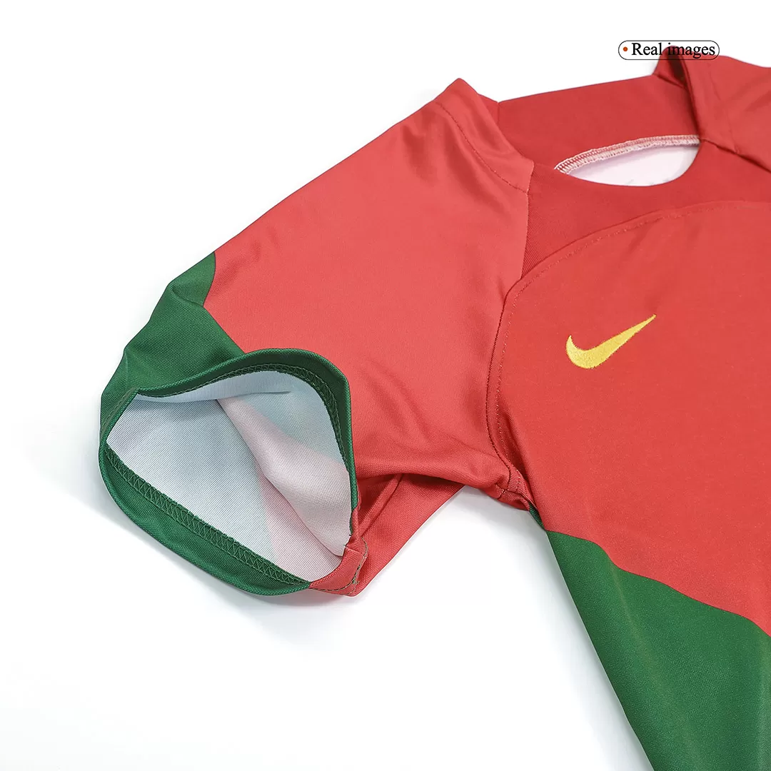 : Casmyd Kids Portugal Soccer Jersey+Shorts 2022 World