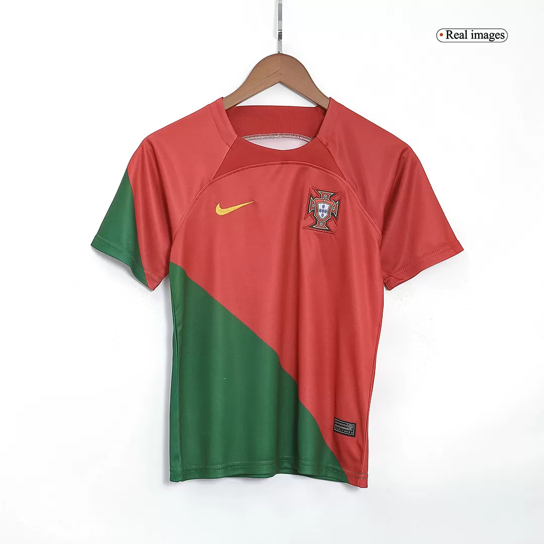 : Casmyd Kids Portugal Soccer Jersey+Shorts 2022 World