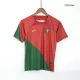 Kid's RONALDO #7 Portugal Home Soccer Jersey Kit(Jersey+Shorts) 2022/23 - soccerdeal