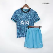 Kid's Tottenham Hotspur Third Away Soccer Jersey Kit(Jersey+Shorts) 2022/23 - soccerdealshop