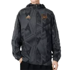 Arsenal Windbreaker Hoodie Jacket 2022/23 - soccerdealshop