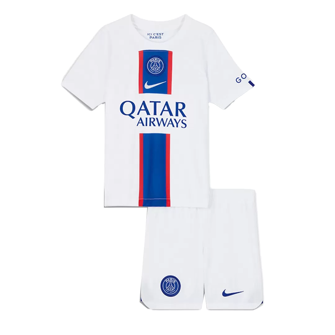 Youth MBAPPÉ #7 PSG Jersey Kit 2022/23 Third