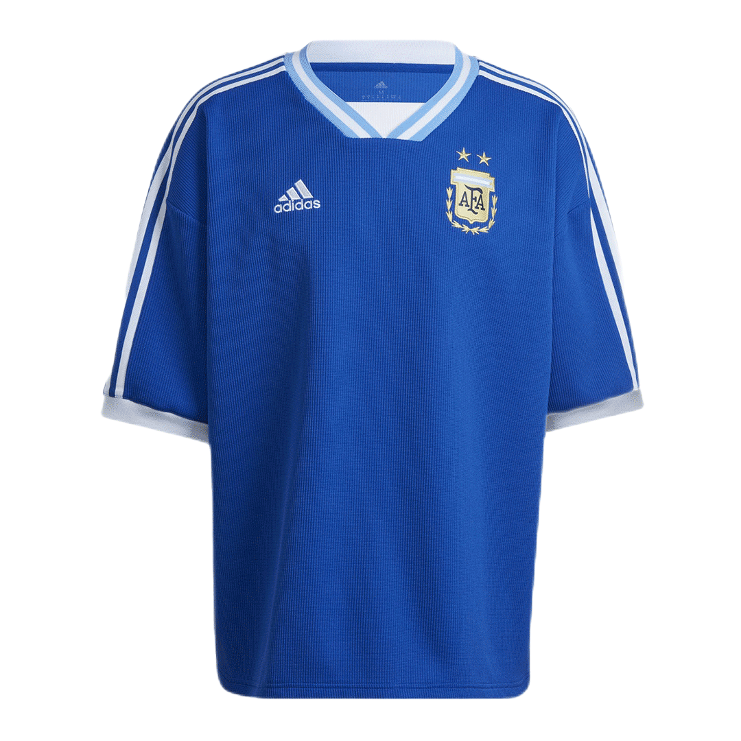 SignMESSI #10 Argentina Jersey 2022 Authentic Home -THREE STARS