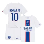 Kid's NEYMAR JR #10 PSG Third Away Soccer Jersey Kit(Jersey+Shorts) 2022/23 - soccerdealshop