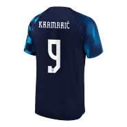 KRAMARIĆ #9 Croatia Away Soccer Jersey 2022 - soccerdealshop