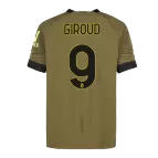 GIROUD #9 AC Milan Third Away Soccer Jersey 2022/23 - soccerdealshop