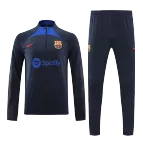 Barcelona Zipper Sweatshirt Kit(Top+Pants) 2022/23 - soccerdealshop