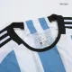 Authentic PEZZELLA #6 Argentina 3 Stars Home Soccer Jersey 2022 - soccerdeal