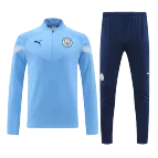 Manchester City Zipper Sweatshirt Kit(Top+Pants) 2022/23 - soccerdealshop
