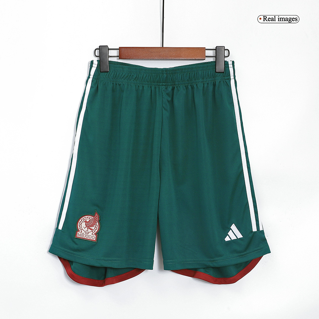Mexico Away Soccer Shorts 2022 - soccerdeal