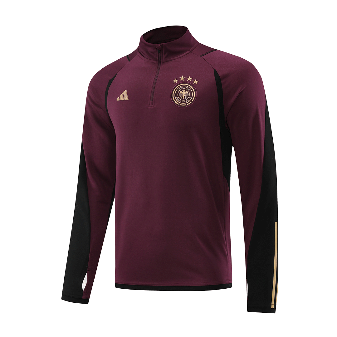 Men's Replica adidas Sane Germany Long Sleeve Home Jersey 2022