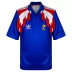 Retro 1990 France Home Soccer Jersey - soccerdealshop