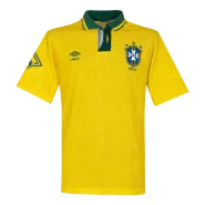 Retro 91/93 Brazil Home Soccer Jersey - soccerdealshop