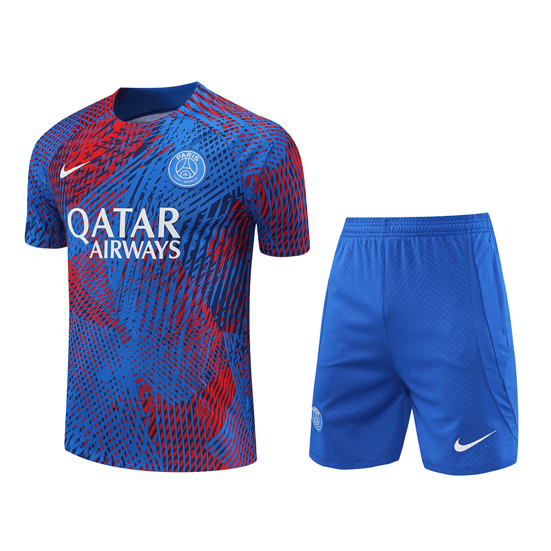 PSG 2017-2018 Retro Home Jersey 