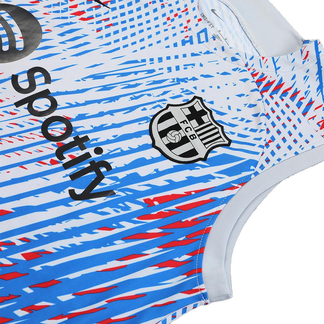 Barcelona Sleeveless Training Kit (Top+Shorts) 2022/23 - soccerdeal