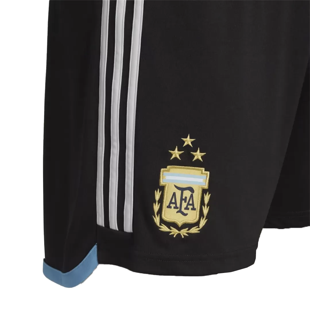 Argentina 3 Stars Home Soccer Jersey Kit(Jersey+Shorts) 2022