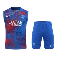 PSG Sleeveless Training Kit (Top+Shorts) 2022/23 - soccerdealshop