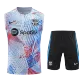 Barcelona Sleeveless Training Kit (Top+Shorts) 2022/23 - soccerdealshop