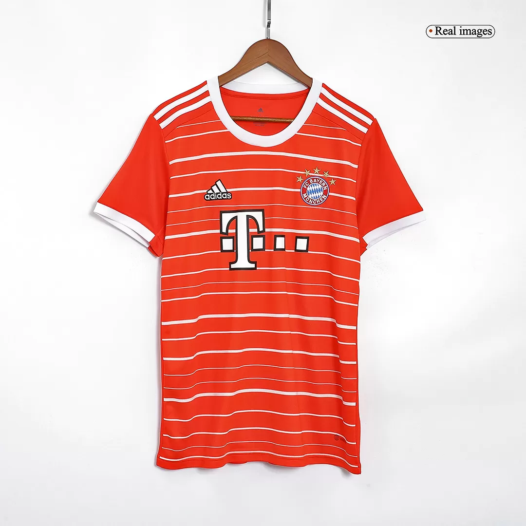 Adidas FC Bayern Away Shirt 2022-2023 with Goretzka 8 Printing