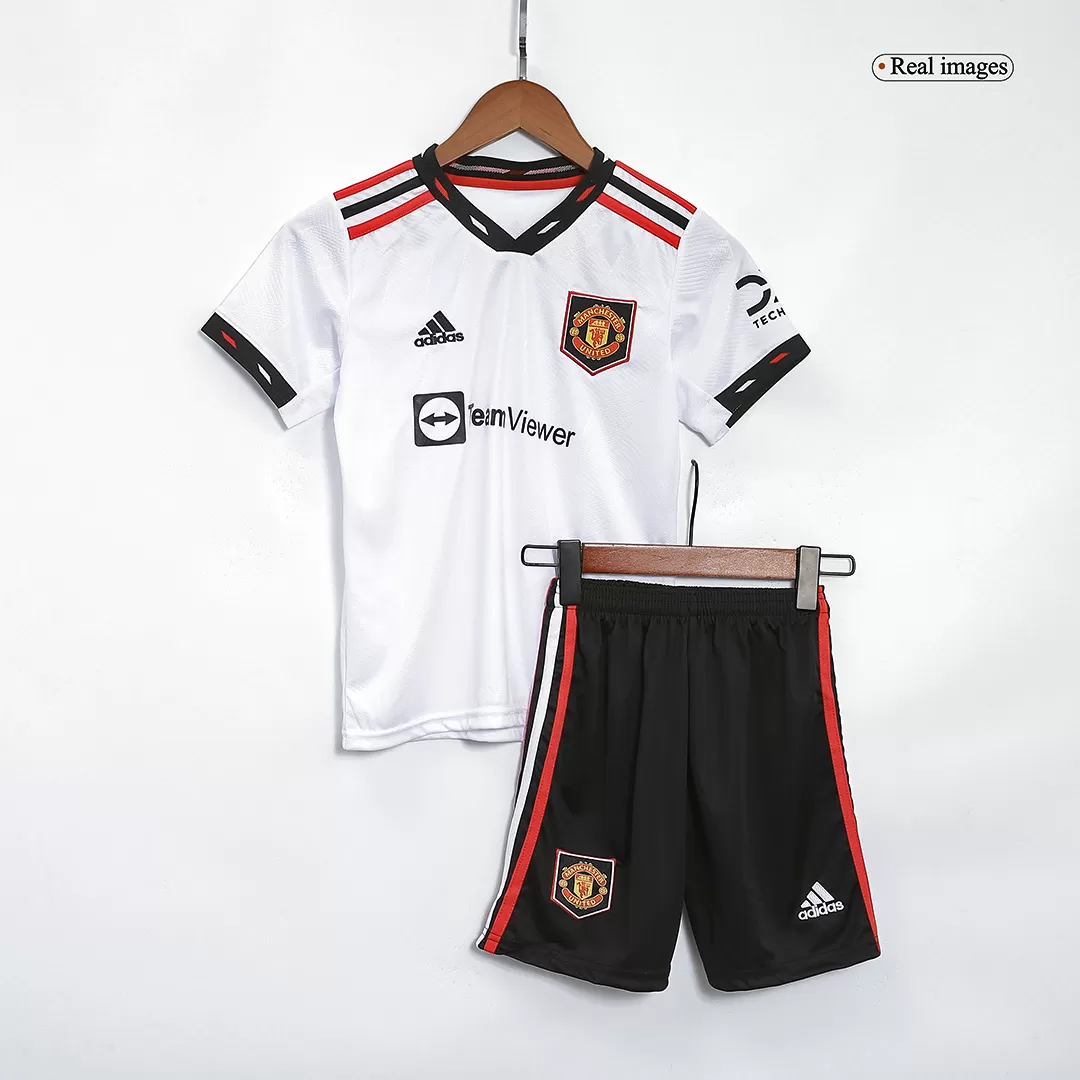 KIDS ADIDAS MANCHESTER UNITED AWAY JERSEY – 2022/23