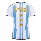 Champions Argentina 3 Stars Home Soccer Jersey 2022 - soccerdealshop