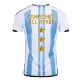 Champions Argentina 3 Stars Home Soccer Jersey 2022 - soccerdeal