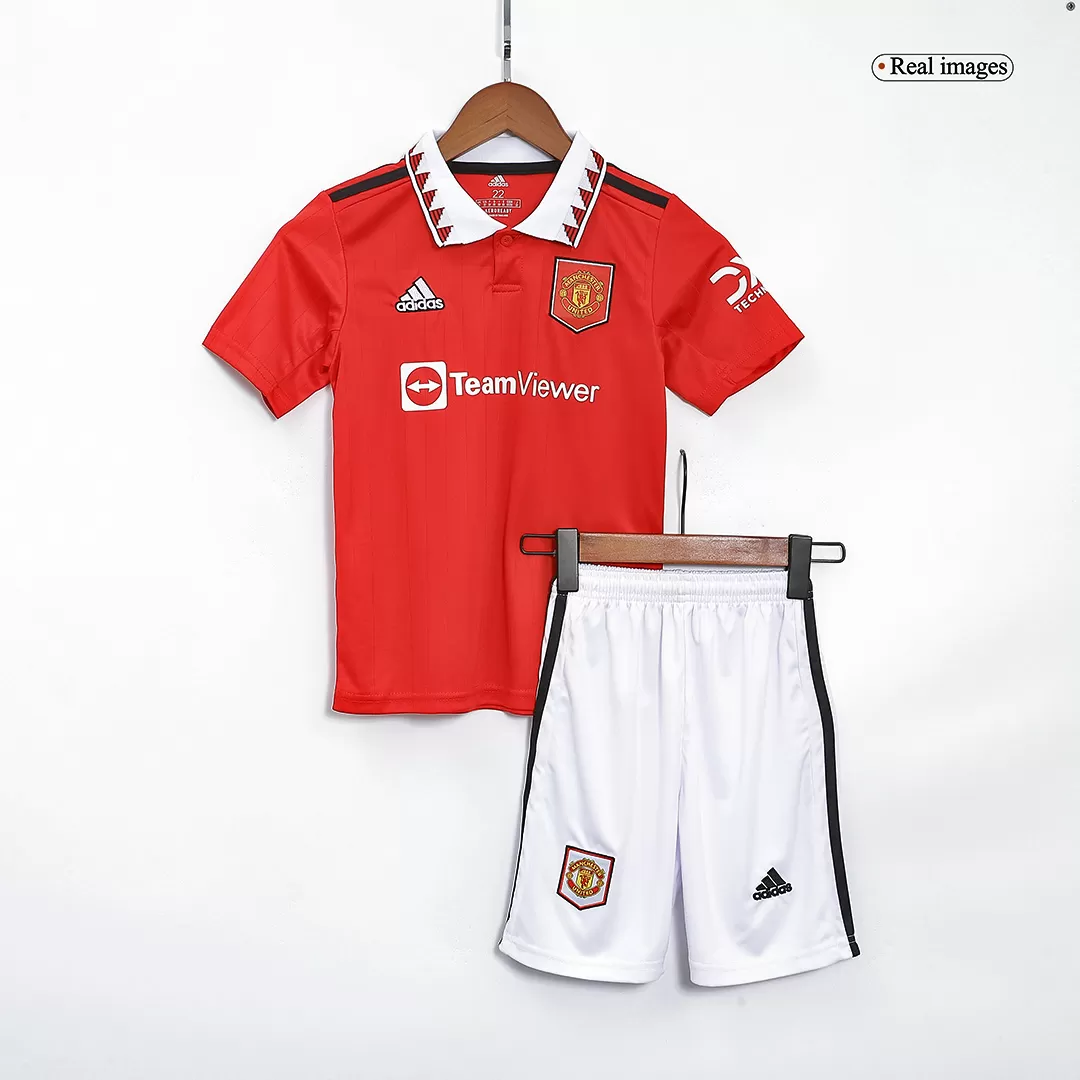 2022/23 Kids adidas Manchester United Away Jersey - SoccerPro