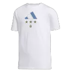 Adidas Argentina Winners T-Shirt 2022 - White - soccerdealshop