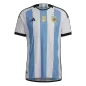 Authentic Argentina 3 Stars Home Soccer Jersey 2022 - soccerdeal
