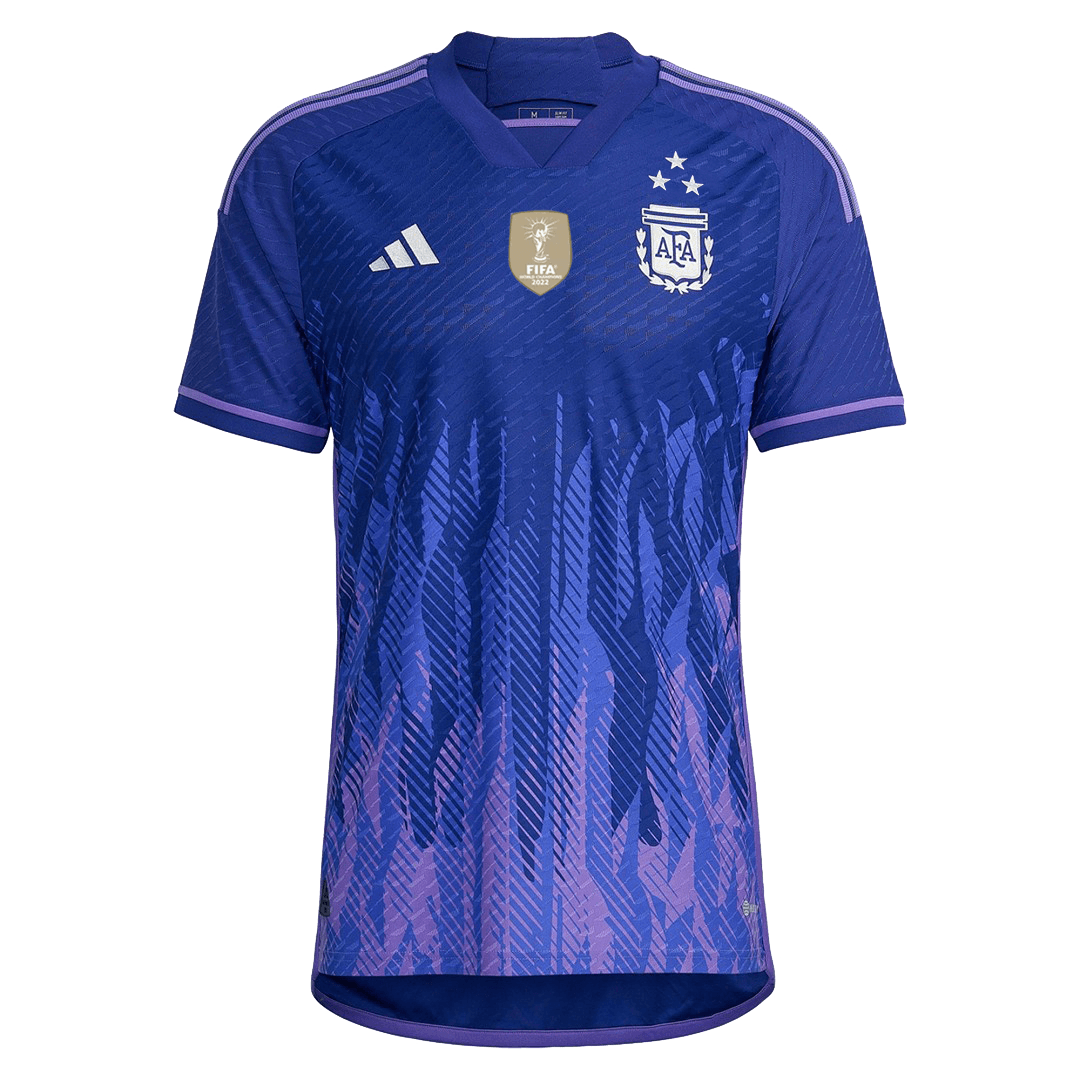 Authentic Argentina 3 Stars Away Soccer Jersey 2022 - soccerdeal