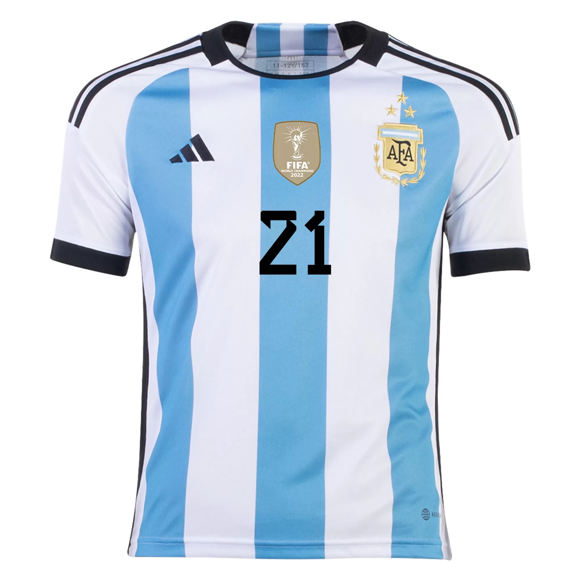 DYBALA #21 Argentina Stars Home Jersey 2022