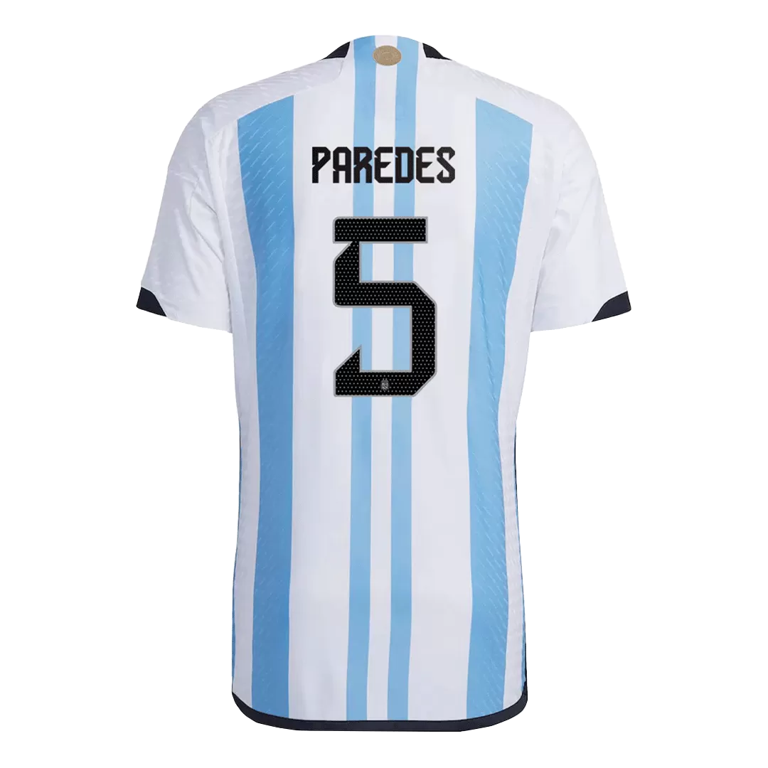 Adidas Men's Argentina Authentic Home Jersey 2022 - 3 Stars M