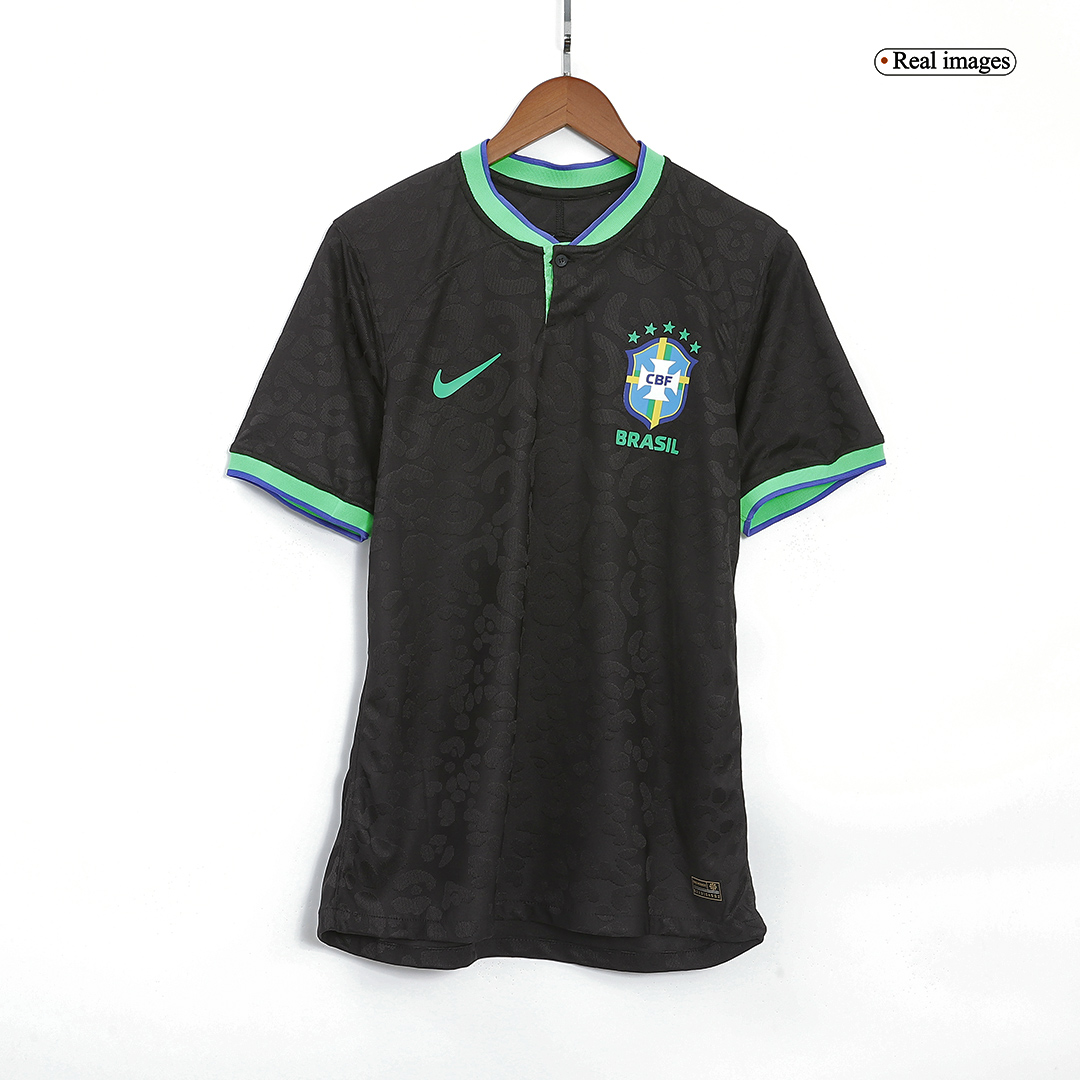 : SpiritForged Apparel Brazil Soccer Jersey Men's T