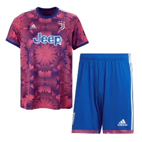 Juventus Third Away Soccer Jersey Kit(Jersey+Shorts) 2022/23 - soccerdeal