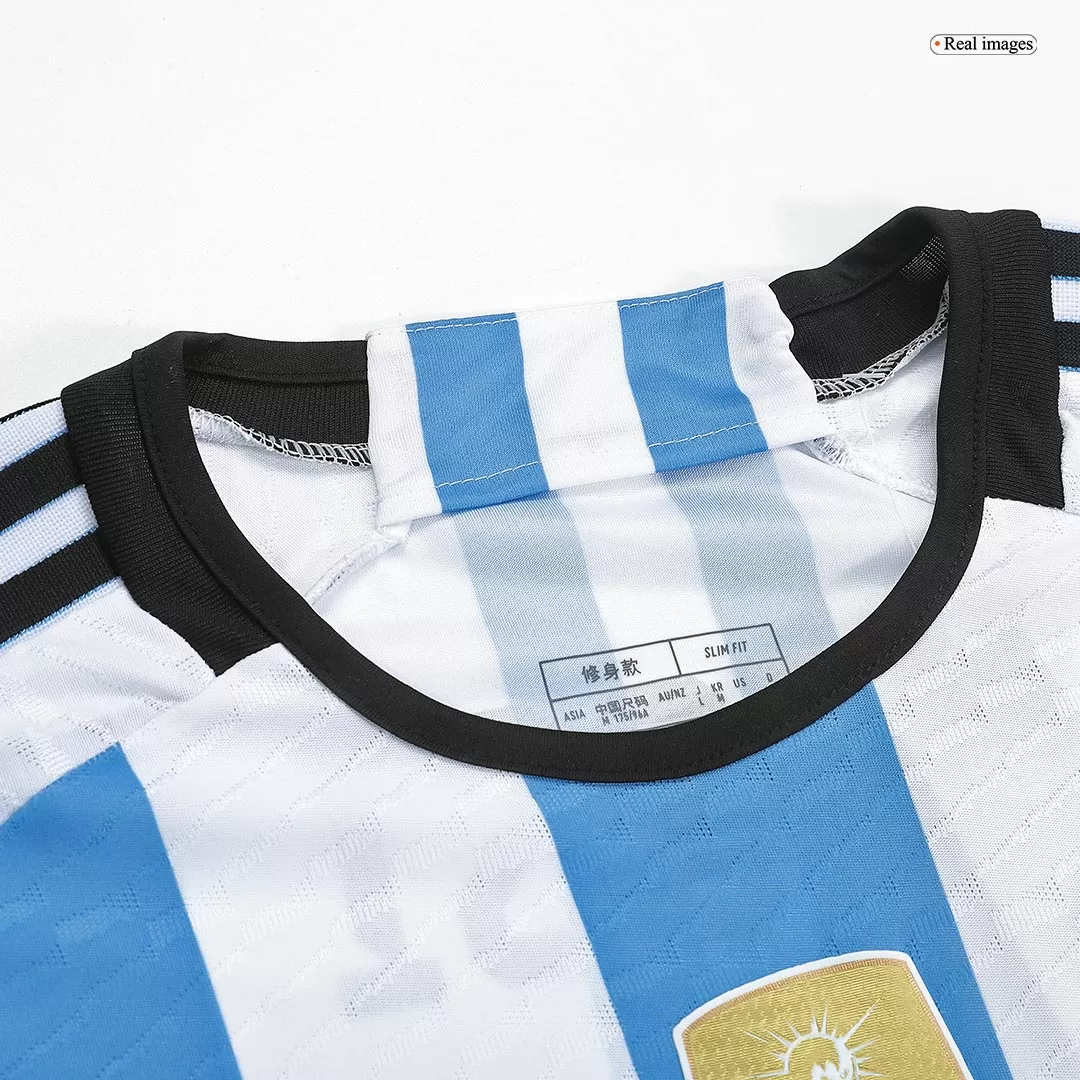 Messi Argentina Jersey with 3 stars for adults 22/23 – Soccer Crack