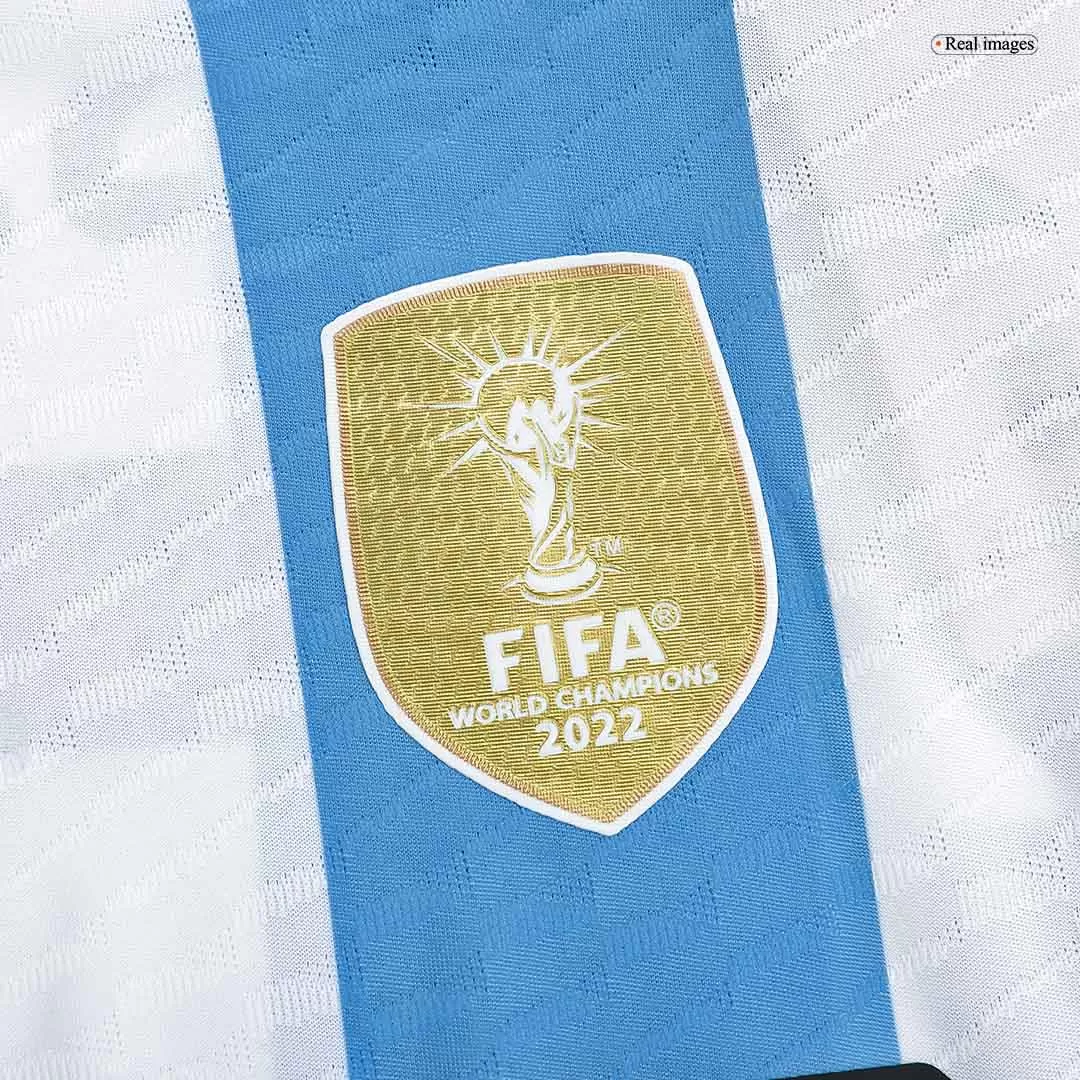 Adidas Argentina Away Jersey 2022 World Cup Kit L / 3 Stars Champions