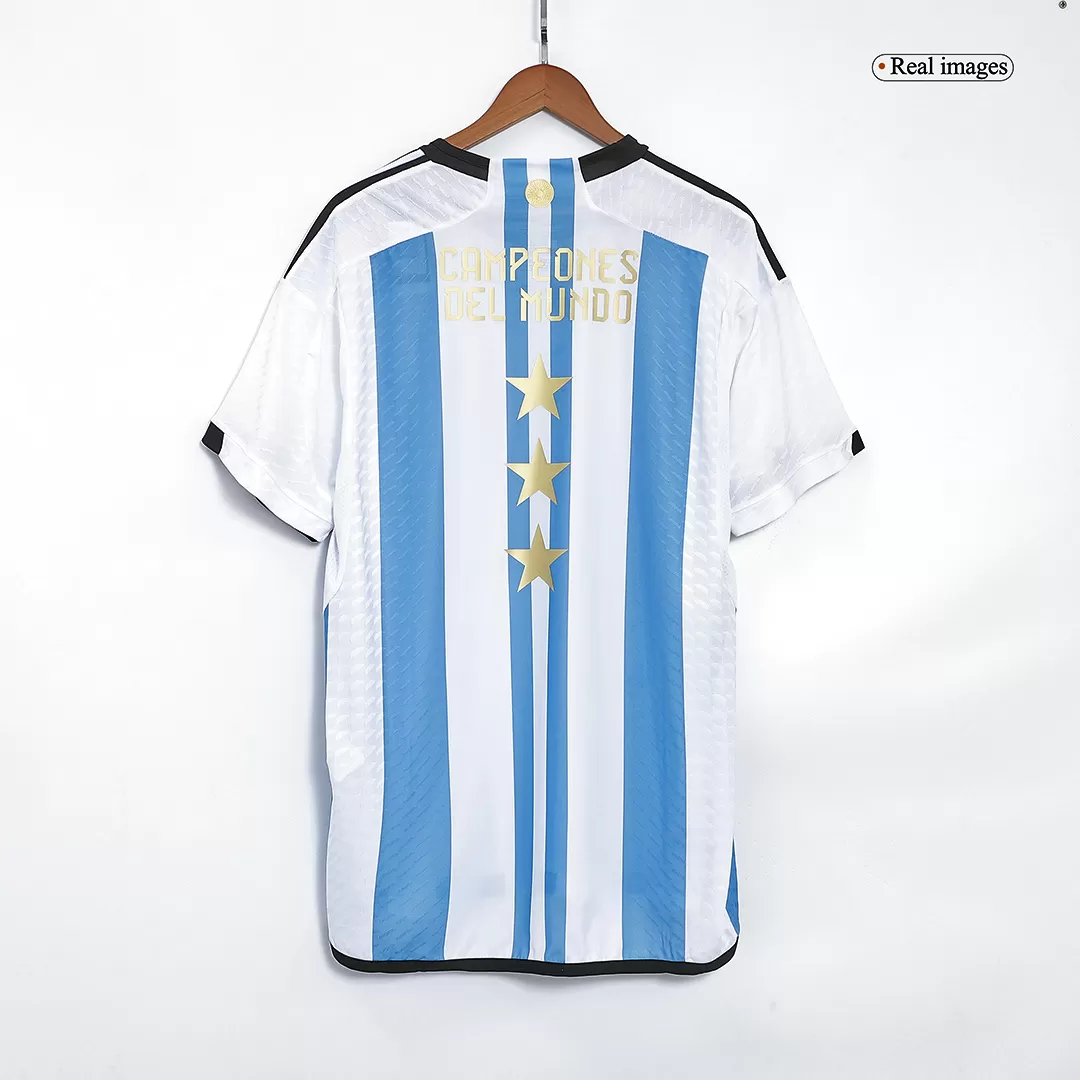 adidas Argentina 2022-23 Official Home 3 Star Champion Soccer