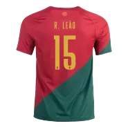 R. LEÃO #15 Portugal Home Soccer Jersey 2022 - soccerdealshop