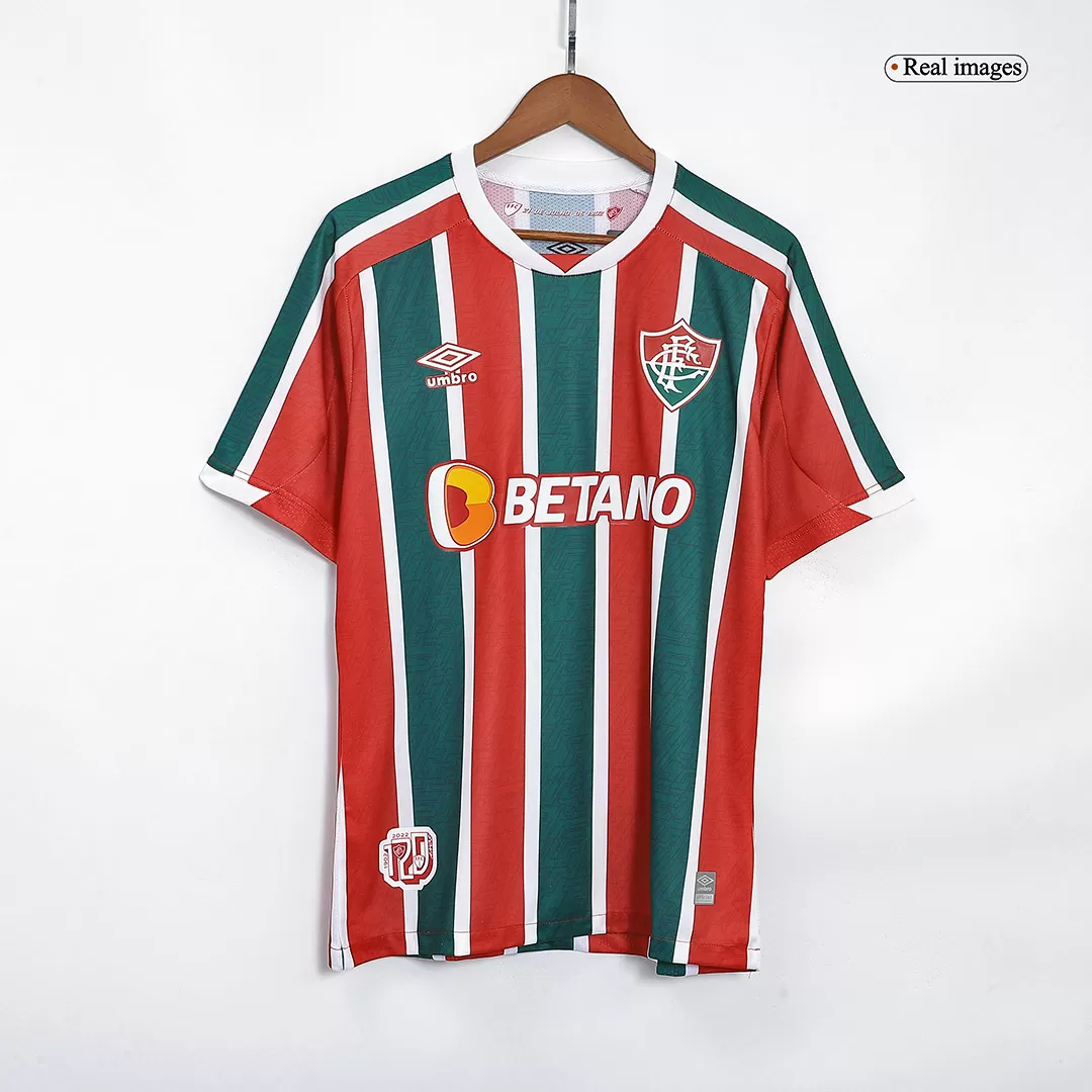 22/23 Fluminense Home Soccer Jersey - Kitsociety