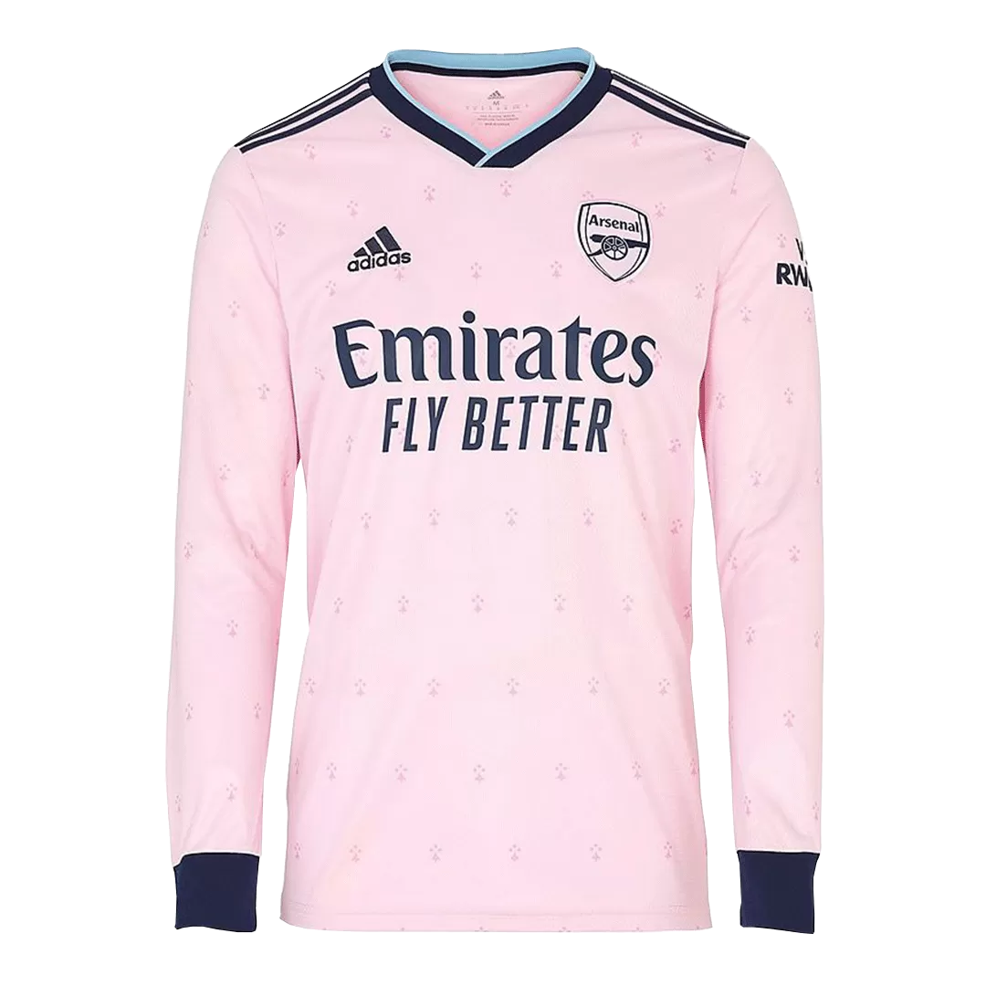 adidas 2022-23 Arsenal Women's Third Jersey - Clear Pink