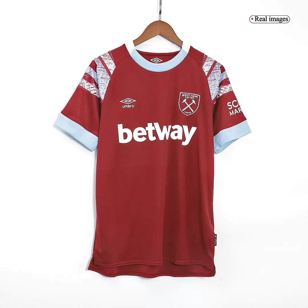 Replica Umbro West Ham United Home Soccer Jersey 2022/23