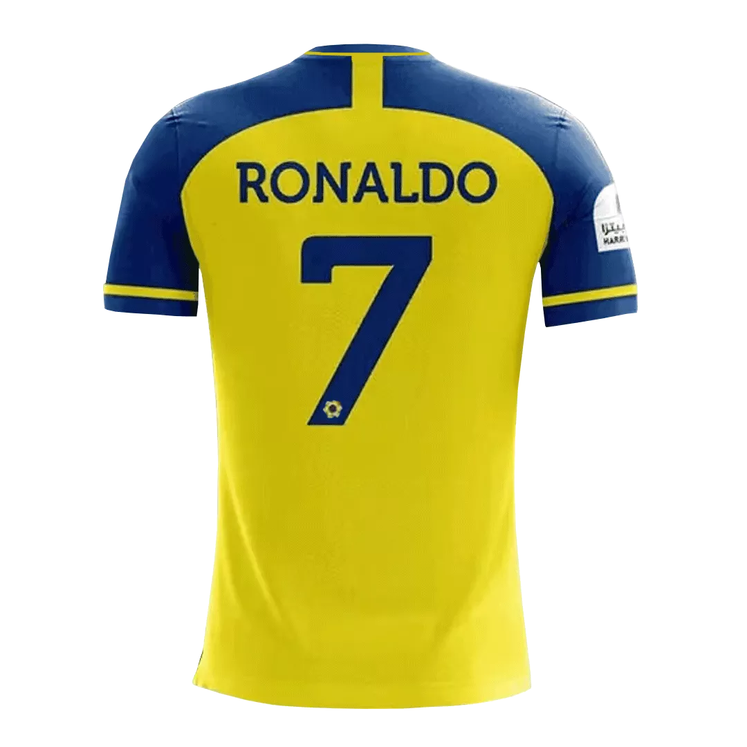 Authentic RONALDO #7 Al Nassr Home Soccer Jersey 2022/23