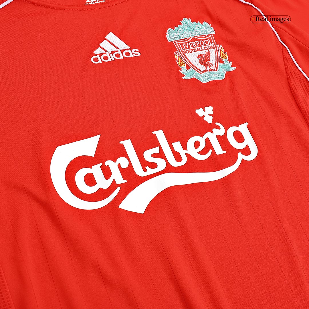 Retro 2006/07 Liverpool Home Soccer Jersey - Soccerdeal
