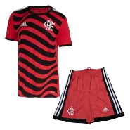 CR Flamengo Third Away Soccer Jersey Kit(Jersey+Shorts) 2022/23 - soccerdealshop
